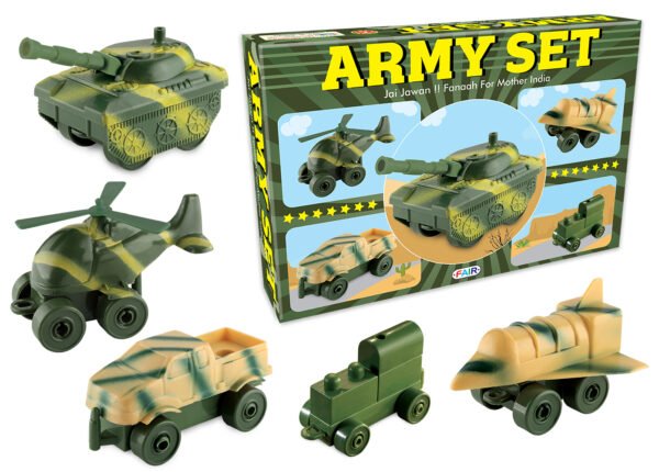 Army Set, military blocks for kids 3 years +