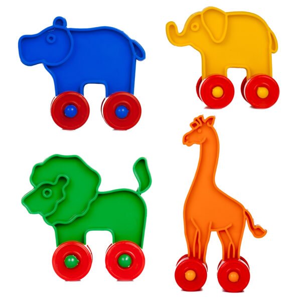 animal train set, blocks for kids 3 years +