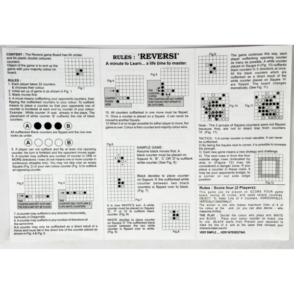 Toyfun Board game reversi Rules