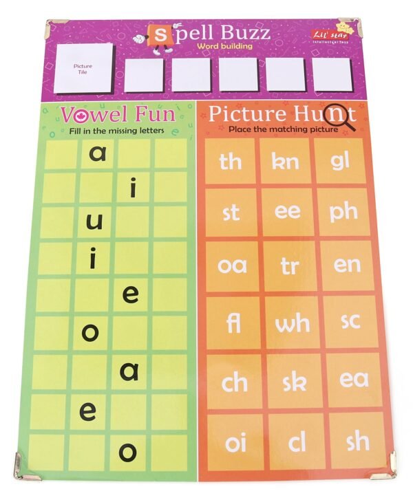 Magnetic Phonics Educational game for small kids